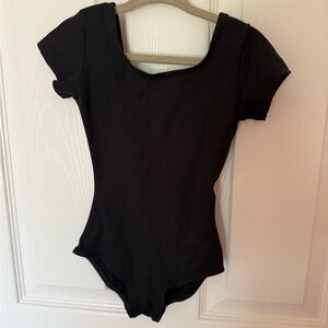 Capezio Black Leotard